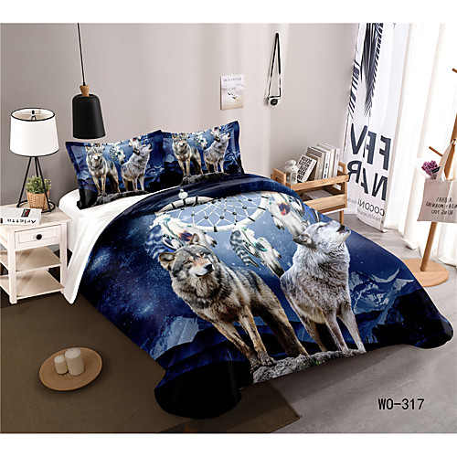 

3-Piece Duvet Cover Set Hotel Bedding Sets Comforter Cover with Soft Lightweight Microfiber, Include 1 Duvet Cover, 2 Pillowcases for Double/Queen/King