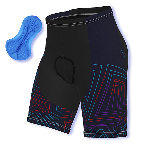 

21Grams Men's Cycling Shorts Spandex Bike Padded Shorts / Chamois Breathable Quick Dry Sports Black / Green Mountain Bike MTB Road Bike Cycling Clothing Apparel Bike Wear / Athleisure