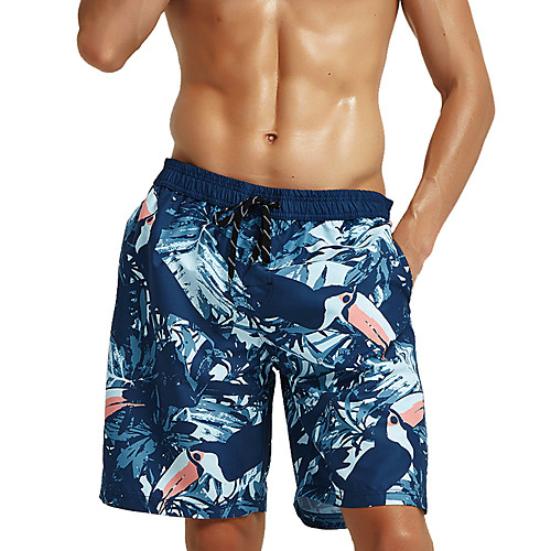 

Men's Swim Shorts Swim Trunks Board Shorts Breathable Quick Dry Drawstring - Swimming Surfing Water Sports Summer