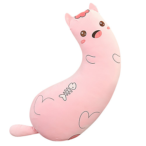

Plush Toy Sleeping Pillow Stuffed Animal Plush Toy Cat Pillow Animals Gift Cute Soft Plush Imaginative Play, Stocking, Great Birthday Gifts Party Favor Supplies Boys and Girls Kid's Adults'