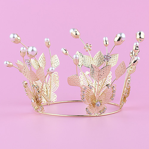 

Wedding Alloy Tiaras with Metal 1 Piece Wedding / Party / Evening Headpiece