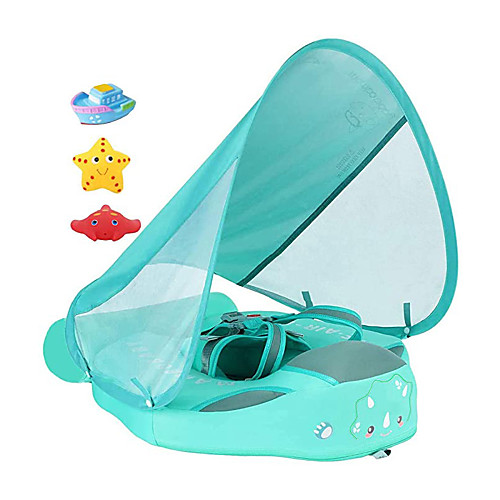 

Inflatable Pool Float Baby Swimming Float Sunshade Canopy with Safety Seat PVC / Vinyl Water fun Summer Beach Swimming 1 pcs Boys and Girls Kid's Baby