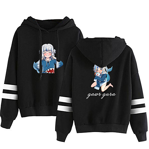 

Inspired by Gawr gura Natsu Dragneel Cosplay Costume Hoodie Polyester / Cotton Blend Graphic Printing Hoodie For Men's / Women's