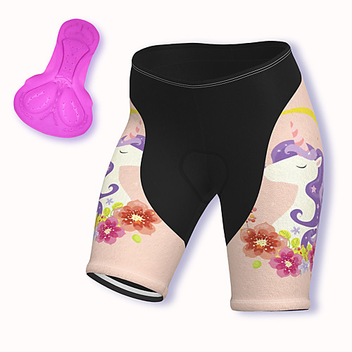 

21Grams Women's Cycling Shorts Spandex Bike Padded Shorts / Chamois Breathable Sports Pink Mountain Bike MTB Road Bike Cycling Clothing Apparel Bike Wear / Stretchy / Athleisure