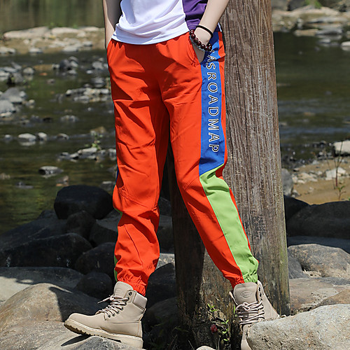 

Women's Hiking Pants Trousers Patchwork Winter Outdoor Tailored Fit Waterproof Breathable Quick Dry Antistatic Spandex Pants / Trousers Yellow Blue Orange Green Fishing Climbing Camping / Hiking