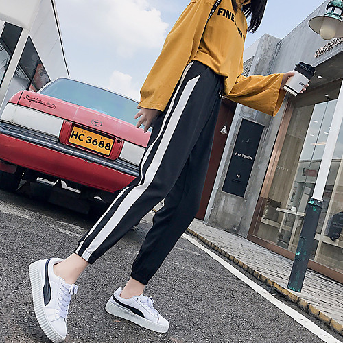 

Women's Sweatpants Jogger Pants Drawstring Cotton Sport Athleisure Pants Breathable Soft Comfortable Plus Size Everyday Use Casual Daily Outdoor Exercising