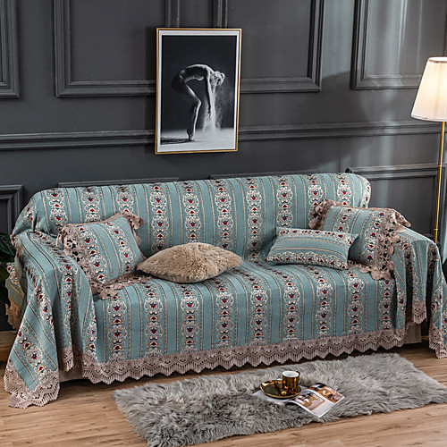 

Sofa Cover Multi Color / Geometric Printed Polyester / Cotton Slipcovers