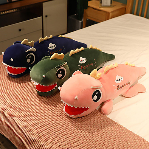 

Plush Toy Sleeping Pillow Stuffed Animal Plush Toy Jurassic Dinosaur Dinosaur Pillow Animal Animals Gift Cute Soft Plush Imaginative Play, Stocking, Great Birthday Gifts Party Favor Supplies Boys and