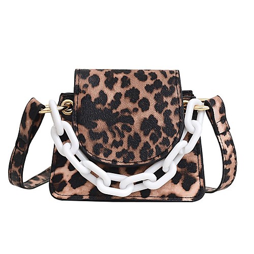 

Women's Bags Crossbody Bag Daily 2021 Black / White Black Brown