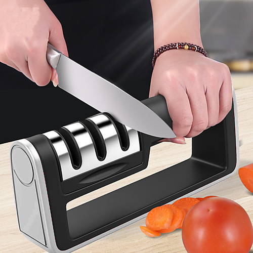 

Knife Sharpener 3 Stages Quick Professional Sharpener Knife Sharpening Tools Sharpening Stone DIY Cooking at Home