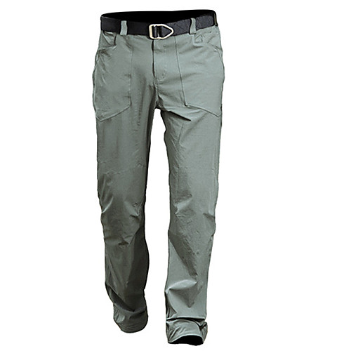

Men's Hiking Pants Trousers Hunting Pants Waterproof Ventilation Quick Dry Wearproof Fall Spring Solid Colored Nylon for Grey Khaki Green S M L XL XXL
