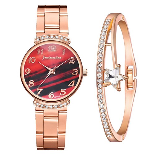 

Women's Steel Band Watches Analog - Digital Quartz Stylish Minimalist Diamond