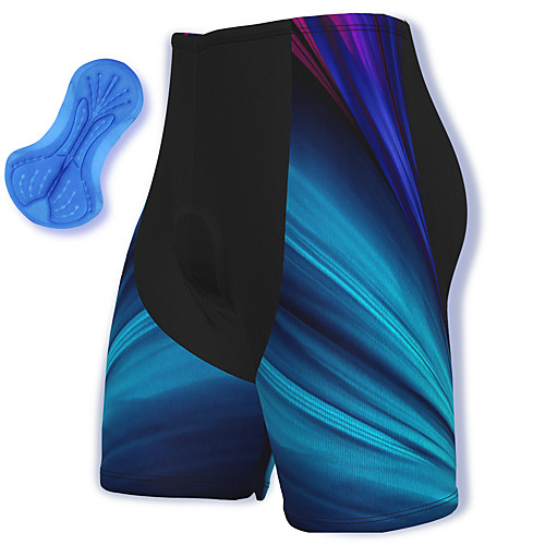 

21Grams Men's Cycling Shorts Spandex Bike Padded Shorts / Chamois Breathable Quick Dry Sports Blue Mountain Bike MTB Road Bike Cycling Clothing Apparel Bike Wear / Athleisure
