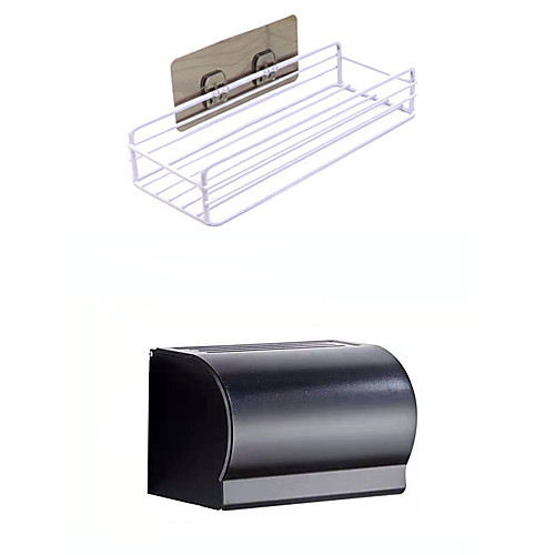 

Tools Washable / Self-adhesive / Storage Modern Contemporary Mixed Material 2pcs Bath Organization