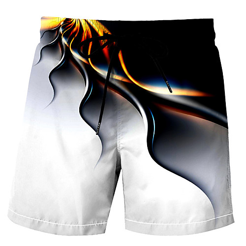 

Men's Swim Shorts Swim Trunks Board Shorts Breathable Quick Dry Drawstring - Swimming Surfing Water Sports Summer