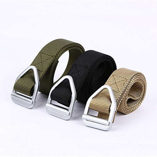 

Men's Plastic Buckle Belt Military Tactical Belt Breathable Wearable Protective for Camping / Hiking Hunting Fishing Solid Colored Nylon Canvas Autumn / Fall Spring Summer