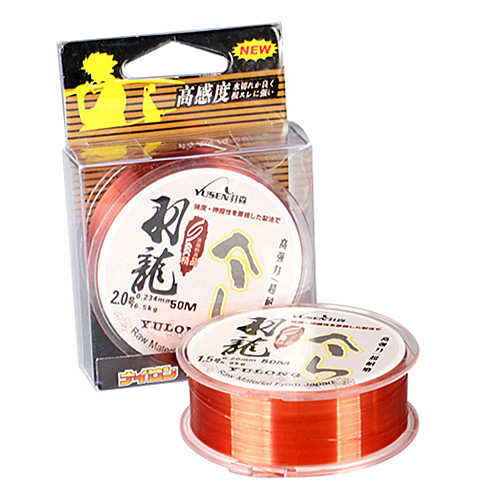 

Monofilament Fishing Line 50M / 55 Yards Nylon 32LB 28LB 25LB Abrasion Resistant