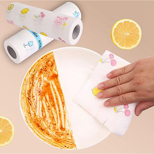 

Cleaning Cloth for Both Wet and Dry Kitchen Supplies Disposable Dish Cloth Pot Washing Cloth