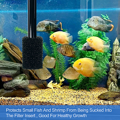 

Aquarium Fish Tank Sponge Vacuum Cleaner Washable Cleaning Care Non-toxic & Tasteless Sponge 1pc