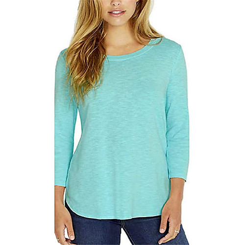 

Women's T shirt Hiking Tee shirt Long Sleeve Tee Tshirt Top Outdoor Lightweight Breathable Quick Dry Sweat wicking Spring Summer White Blue Red Fishing Climbing Camping / Hiking / Caving