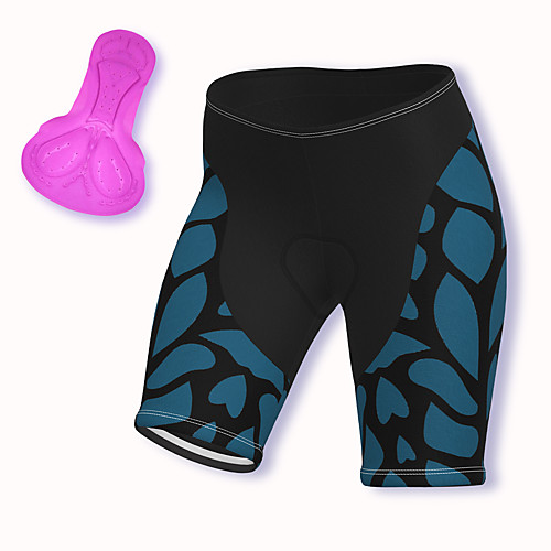 

21Grams Women's Cycling Shorts Spandex Bike Padded Shorts / Chamois Breathable Sports Blue Mountain Bike MTB Road Bike Cycling Clothing Apparel Bike Wear / Stretchy / Athleisure
