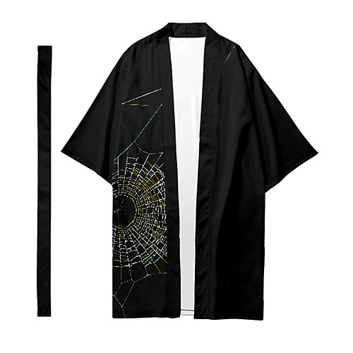 

Men's Shirt 3D Print Spider Animal 3D Print Short Sleeve Daily Tops Casual Fashion Black
