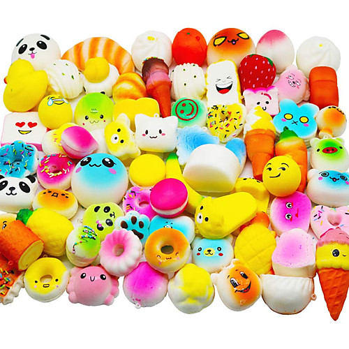 

Squishy Squishies Squishy Toy Squeeze Toy / Sensory Toy 10 pcs Food Cake Dessert Soft Stress and Anxiety Relief Kawaii For Kid's Adults' Boys' Girls' Gift Party Favor / 14 years