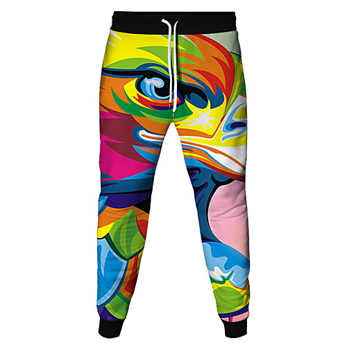 

Men's Women's Sweatpants Joggers Jogger Pants Athletic Bottoms Drawstring Beam Foot Winter Fitness Gym Workout Running Jogging Training Breathable Soft Sweat wicking Normal Sport Blue Green