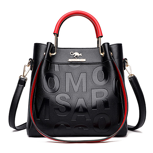 

Women's Bags Top Handle Bag Date Office & Career 2021 Handbags Red Orange