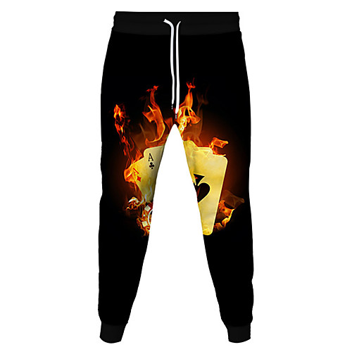 

Men's Women's Sweatpants Joggers Jogger Pants Athletic Bottoms Drawstring Beam Foot Winter Fitness Gym Workout Running Jogging Training Breathable Soft Sweat wicking Normal Sport Black / Red