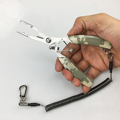 

Fishing Dehooker / Hook Remover Fishing Line Cutter & Scissor Pliers 1 pcs Fishing Multi-tool Durable Oxford Cloth Stainless Steel / Iron ABS Sea Fishing Lure Fishing Trolling & Boat Fishing