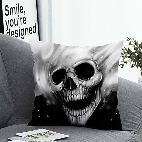 

1 pcs Polyester Pillow Cover Pillow Cover & Insert Simple Classic Square Zipper Polyester Traditional Classic