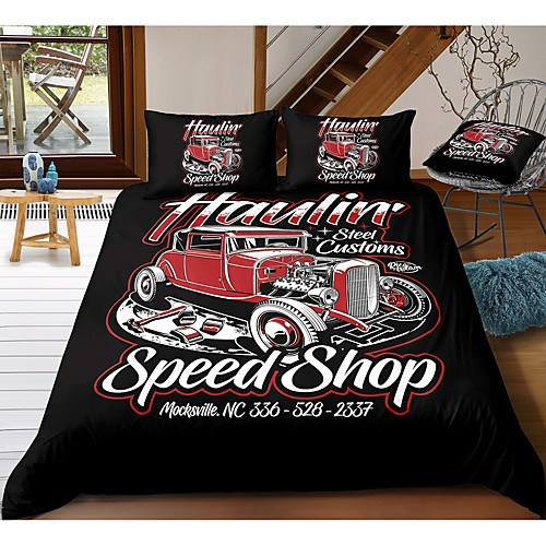 

Gamer 3-Piece Duvet Cover Set Hotel Bedding Sets Comforter Cover with Soft Lightweight Microfiber, Include 1 Duvet Cover, 2 Pillowcases for Double/Queen/King(1 Pillowcase for Twin/Single)