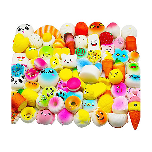 

Squishy Squishies Squishy Toy Squeeze Toy / Sensory Toy 20 pcs Food Cake Dessert Soft Stress and Anxiety Relief Kawaii For Kid's Adults' Boys and Girls