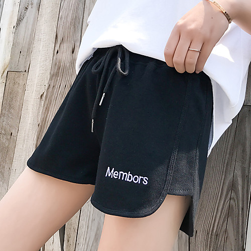 

Women's Jogger Shorts Drawstring Cotton Sport Athleisure Shorts Breathable Soft Comfortable Plus Size Everyday Use Casual Daily Outdoor Exercising