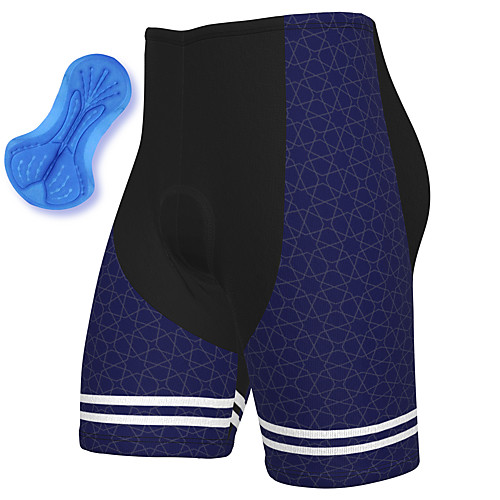 

21Grams Men's Cycling Shorts Spandex Bike Padded Shorts / Chamois Breathable Quick Dry Sports Dark Blue Mountain Bike MTB Road Bike Cycling Clothing Apparel Bike Wear / Athleisure