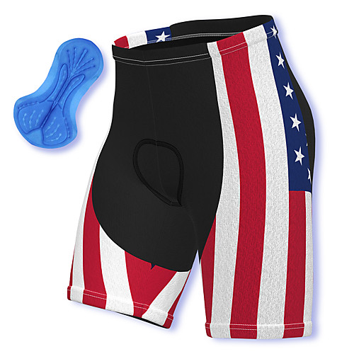 

21Grams Men's Cycling Shorts Spandex Bike Padded Shorts / Chamois Breathable Quick Dry Sports Red Mountain Bike MTB Road Bike Cycling Clothing Apparel Bike Wear / Athleisure