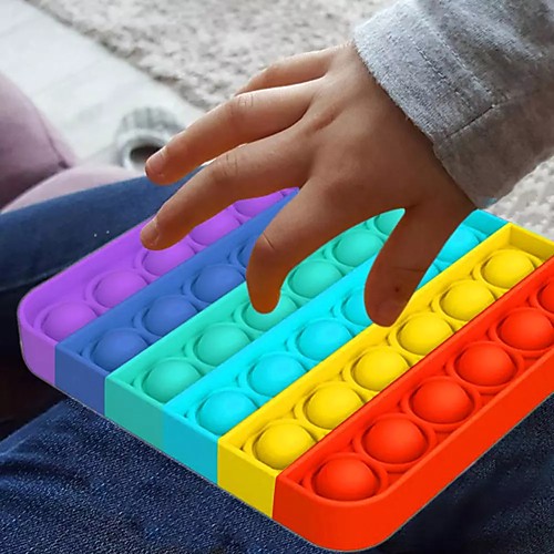

Funny Fidget Toy Antistress Toys For Adult Children Push Bubble Fidget Sensory Toy Squishy Jouet Pour Autiste