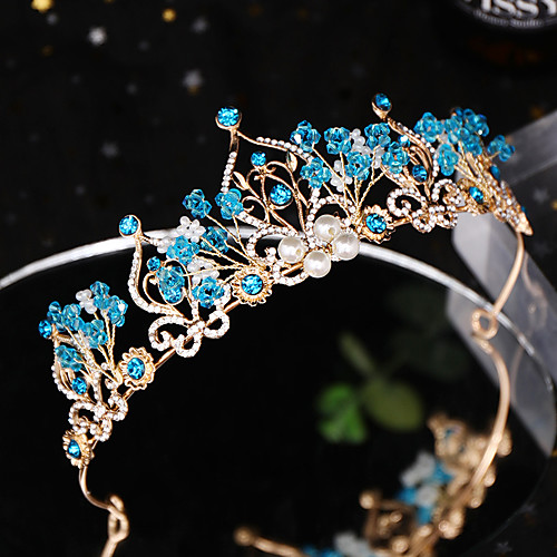 

Wedding Alloy Tiaras with Metal 1 Piece Wedding / Party / Evening Headpiece