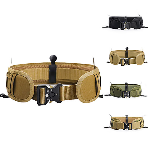 

Men's Military Tactical Belt Breathable Wearable Quick Release for Solid Colored Nylon Canvas Autumn / Fall Spring Summer