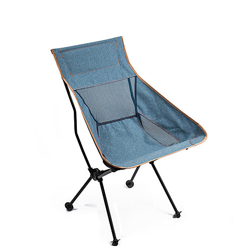 

Camping Chair Multifunctional Portable Breathable Ultra Light (UL) Steel Tube Oxford for 1 person Fishing Beach Camping Autumn / Fall Winter Blue