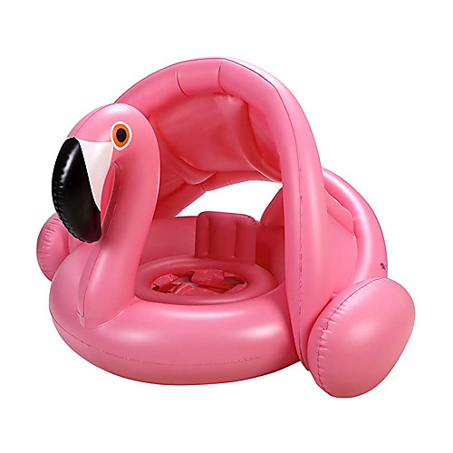

Inflatable Pool Float Lounge Raft Sunshade Canopy PVC / Vinyl Flamingo Water fun Party Favor Summer Beach Swimming 1 pcs Boys and Girls Kid's Adults'
