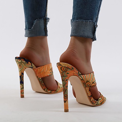 

Women's Heels Pumps Faux Leather Crocodile Yellow