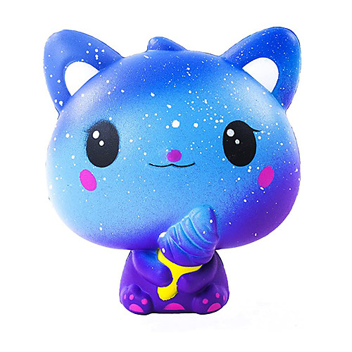 

Squishies Slow Rising Ice Cream Cat Jumbo Squishy Kids Toy Kawaii Animal Party Supply