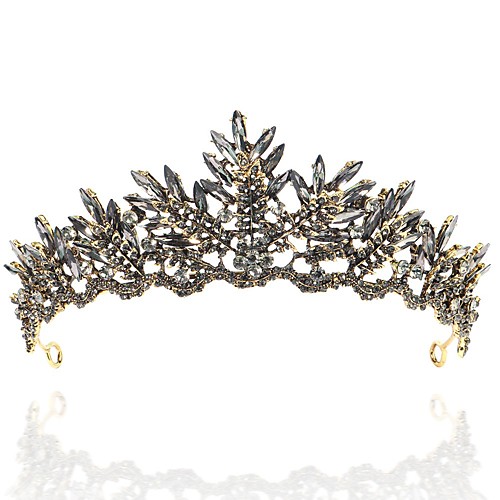 

Wedding Bridal Crystal / Rhinestone / Alloy Headpiece with Crystal 1 Piece Wedding / Special Occasion Headpiece