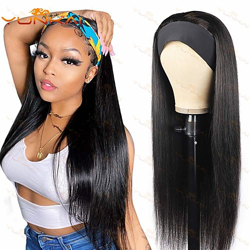 

headband wig headband wig long straight hair wig european and american ladies wig factory wholesale