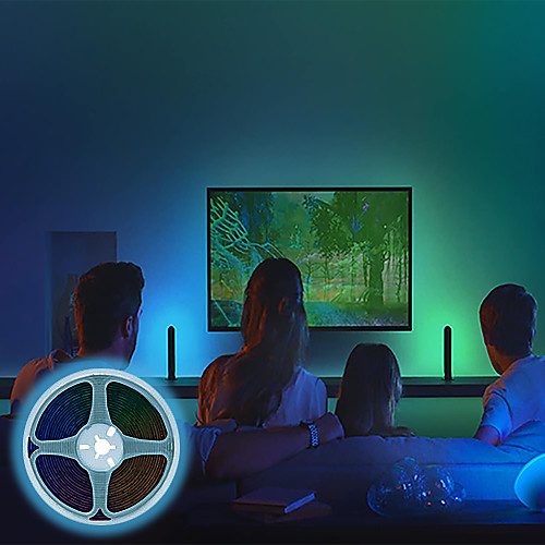 

LED Strip Lights 20M RGB Tiktok Lights 1200LEDs Flexible Color Change SMD 2835 with 44 Keys IR Remote Controller and 100-240V Adapter for Home Bedroom Kitchen TV Back Lights DIY Decor