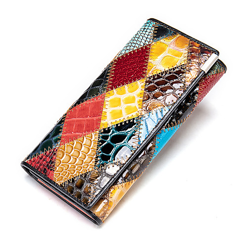 

2020 new leather wallet retro style ladies wallet feature puzzle medium and long wallet factory direct sales 517