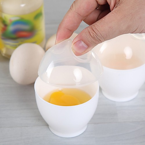 

Microwave Oven Boiler Steamer Egg Cup for Baking Cooking DIY Quick Egg 2pcs Set
