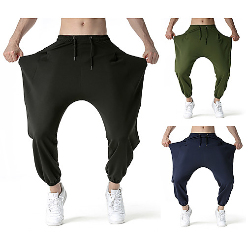

Men's Chino Casual Chinos Pants Solid Colored Full Length ArmyGreen Black Navy Blue